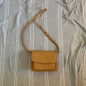 Pixie Mood Tan leather purse